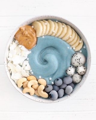 Vegan Blue Spirulina Không có Gluten cho Acai Bowl 60% -70% chất dinh dưỡng protein