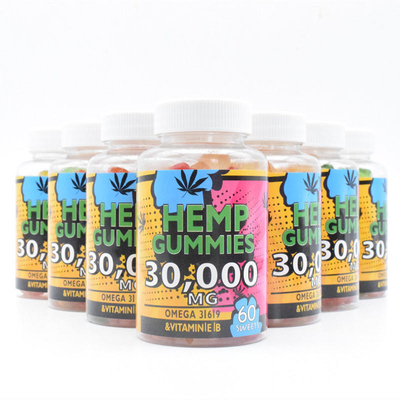 Chăm sóc sức khỏe Toàn diện CBD Kẹo dẻo Chewy Cải thiện tâm trạng