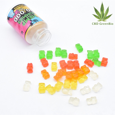 Chăm sóc sức khỏe Toàn diện CBD Kẹo dẻo Chewy Cải thiện tâm trạng